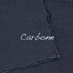Sofa Cover en lin brut Carbone