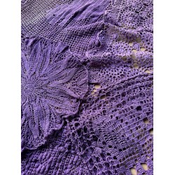 Comptoir des teintures 6 napperons violet
