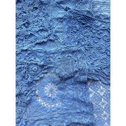 Comptoir des teintures 8 napperons bleu jean